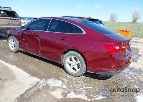 2016 Chevrolet Malibu Ls z USA, uszkodzony, nr VIN 1G1ZB5ST0GF220793